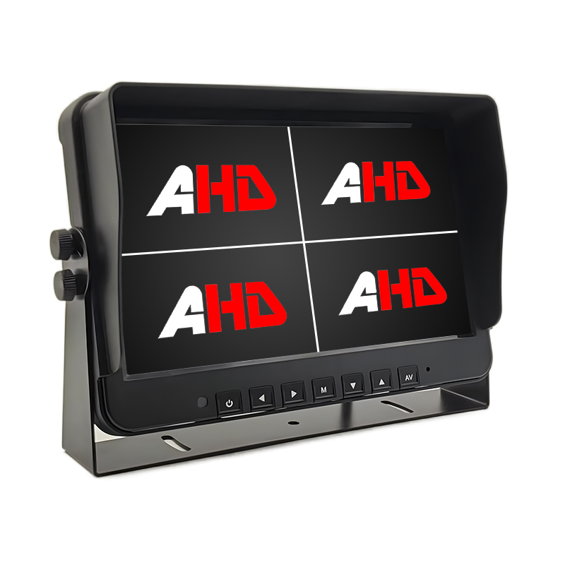 10,1-инчов 4AV входове Quad View AHD монитор за превозно средство