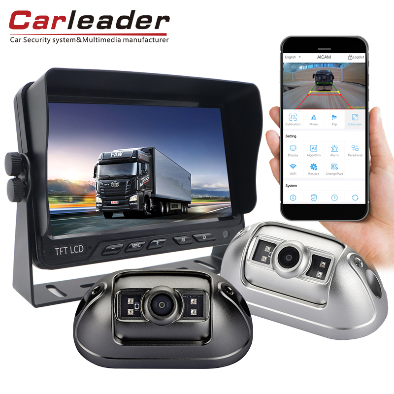 Carleader 1080P AI система за откриване на мъртва точка за превозно средство с камера | Безопасност при шофиране на ескорт шофьор