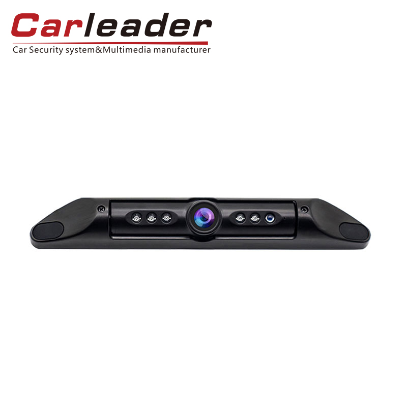 Carleader Anti-Theft AHD Камера за задно виждане с рамка за регистрационен номер | Подобрете безопасността при опаковане при задно виждане.