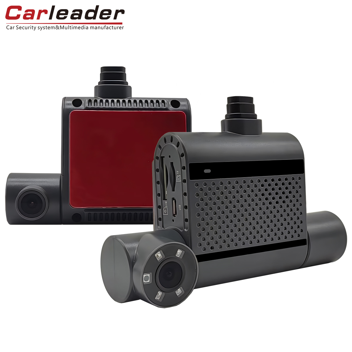 Drive Smarter, останете защитени-Carleader Двуканален DVR запис HD 1080p Dash Camera
