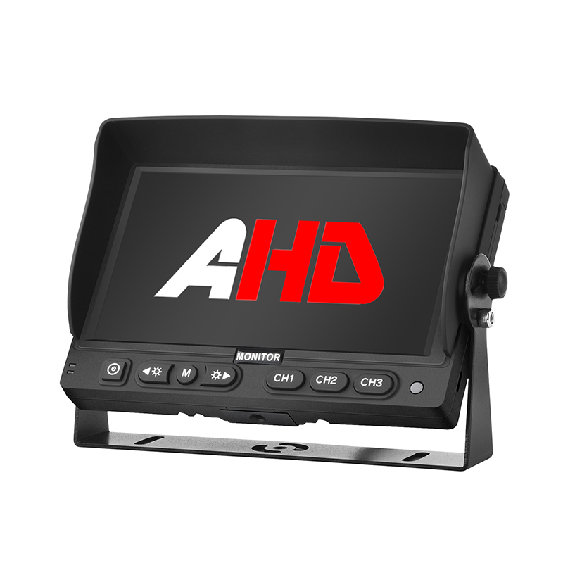 Carleader 7-инчов 3ch AHD монитор на превозното средство ---- Компакт, универсален и високоефективен