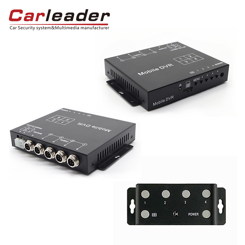 Carleader 1080p AHD Quad Split Control Cox с функция за запис: Вашият център за наблюдение на превозното средство