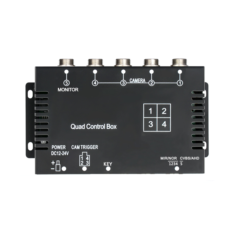 AHD 4 канал Quad Split Control Cox