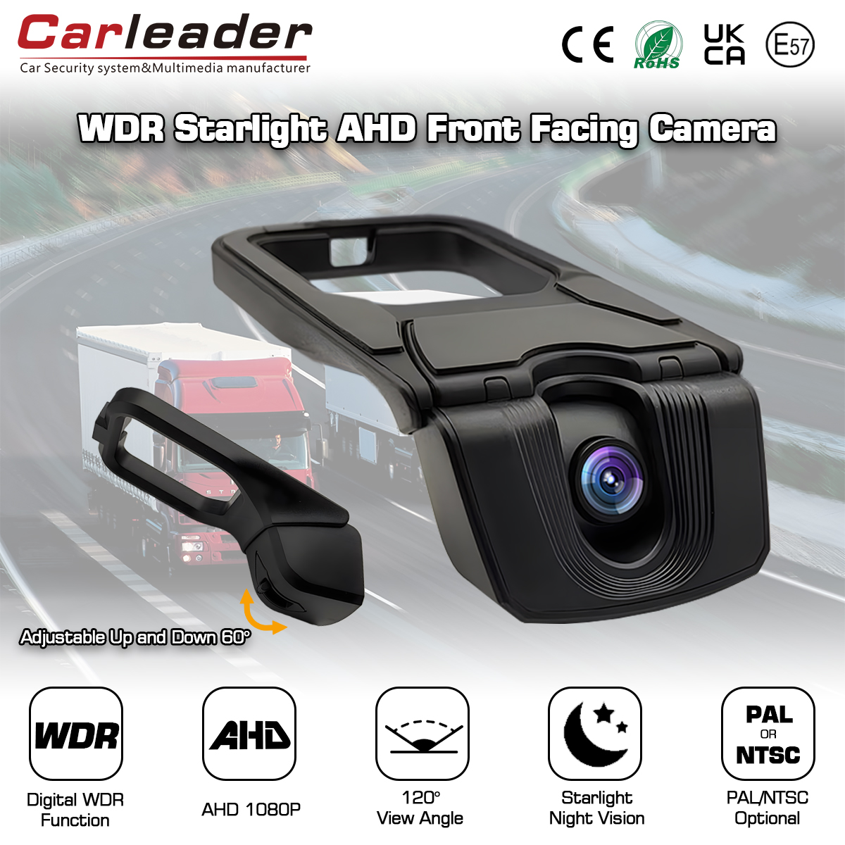 Предна камера Carleader Starlight Vision с цифрова WDR функция