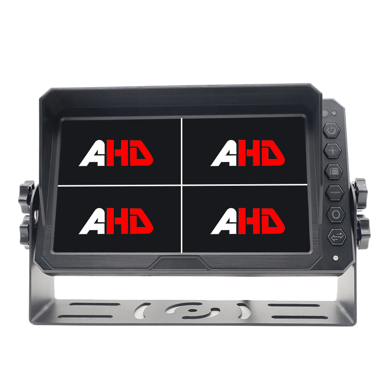 Carleader 7-инчов 4CH Quad Display AHD резервен монитор за тежкотоварни превозни средства