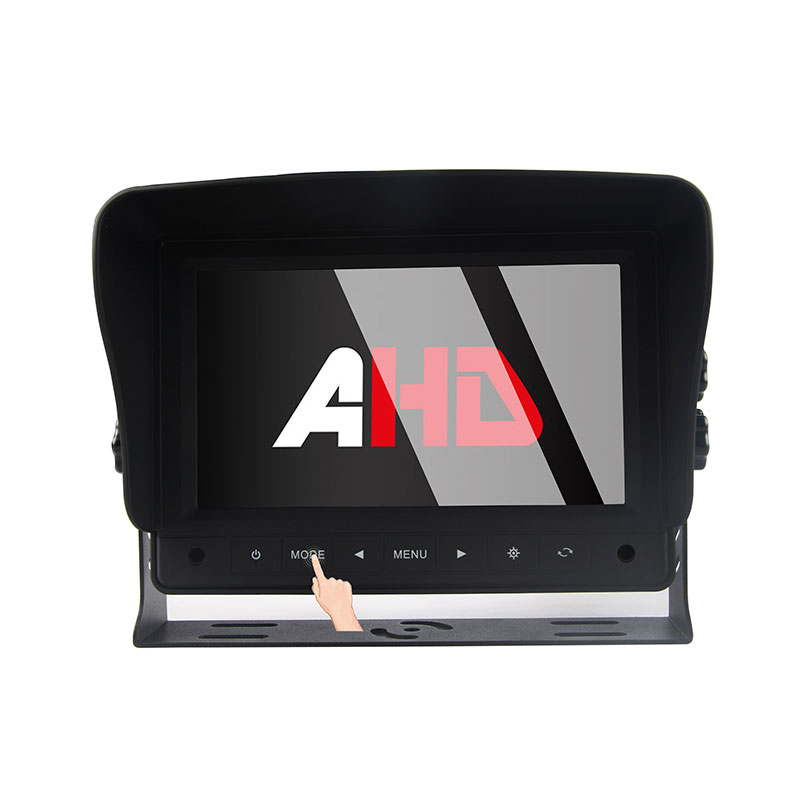 7-инчови сензорни бутони 2CH Heavy Duty AHD Vehicle Montior